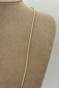 Yassı Zincir Vip Seri Kolye 60 CM