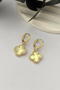 Yonca Gold Küpe