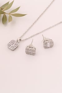 Zeta Kolye - Küpe Set