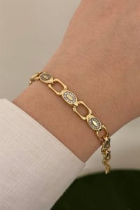 Zorevia Vip Seri Gold Bileklik