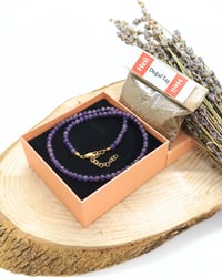 Ametist Kolye - Zihinsel Denge ve Yaratıcı Fikirler - 4 mm