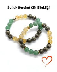 Bolluk Bereket Çift Bilekliği