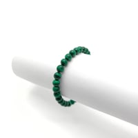 Değişim/Dönüşüm Bilekliği - Doğal Taş Malahit Bileklik - 6 mm