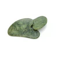 Gua Sha Yüz Masaj Taşı - Yeşim Taşı