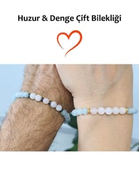 Huzur ve Denge Çift Bilekliği