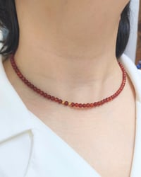Karnelyan Akik Kolye - Kararlılık, Nazar Kalkanı ve Stresle Baş Etme- 4 mm