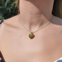 Özgüven Taşı Zebercet (Peridot) - Kolye