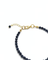 Safir Bileklik - 3 mm Faset Kesim