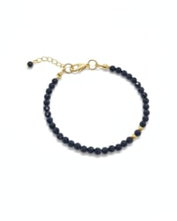 Safir Bileklik - 3 mm Faset Kesim