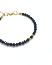 Safir Bileklik - 3 mm Faset Kesim