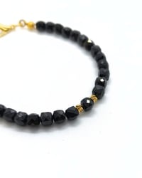 Siyah Spinel Bileklik