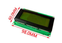 LCD 20x04 + 1602 I2C Arayüzü Modülü