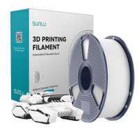 Sunlu Beyaz PLA Filament - 1.75mm - 1 Kg