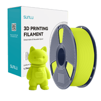 Sunlu Parlak Sarı PLA Mat Filament - 1.75mm - 1 Kg
