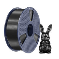 Sunlu Siyah Silk PLA+ Filament - 1.75mm - 1 Kg