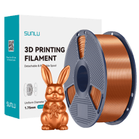 Sunlu Kırmızı Bakır Silk PLA+ Filament - 1.75mm - 1 Kg