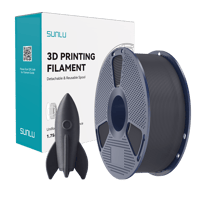 Sunlu Gri High Speed PLA Filament - 1.75mm - 1 Kg