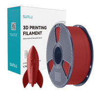 Sunlu Kırmızı High Speed PLA Filament - 1.75mm - 1 Kg