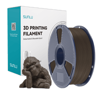 Sunlu Ahşap Walnut Wood Filament - 1.75mm - 1 Kg