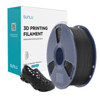 Sunlu Siyah TPU 95A Esnek Filament - 1.75mm - 1 Kg