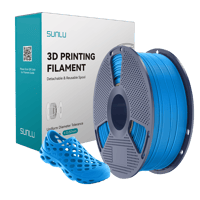 Sunlu Mavi TPU 95A Esnek Filament - 1.75mm - 1 Kg