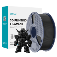 Sunlu Siyah PLA+ 2.0 Filament - 1.75mm - 1 Kg