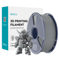 Sunlu Gri PLA+ 2.0 Filament - 1.75mm - 1 Kg