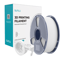 Sunlu Beyaz High Speed Mat PETG Filament - 1.75mm - 1 Kg