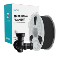 Sunlu PLA Carbon Fiber Siyah Filament - 1.75mm - 1 Kg