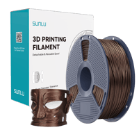 Sunlu PLA Galaxy Filament Yıldız Kahverengi - 1.75mm - 1 Kg