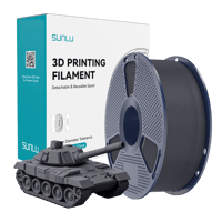 Sunlu Gri High Speed PLA+ Filament - 1.75mm - 1 Kg