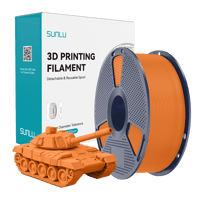 Sunlu Turuncu High Speed PLA+ Filament - 1.75mm - 1 Kg