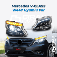 V-CLASS W447 Uyumlu Tek Çizgi Far