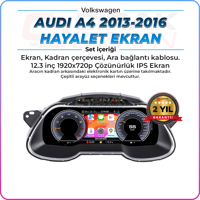 AudiAudi A4 Uyumlu Hayalet Ekranİç Aksesuar