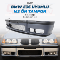 BMWBMW E36 Uyumlu M3 Ön Tampon SetiE36