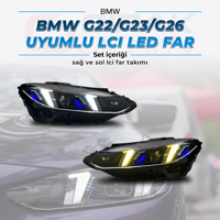 BMWBMW G22/G23/G26 Uyumlu LCI Led FarBmw