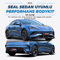 BYDBYD Seal Sedan Uyumlu Performans Body Kit Seti Parlak SiyahBYD