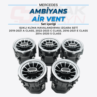 Benz Turbo Air Vent | 19-21 A CLASS | 22-23 C CLASS | 16-21 E CLASS | 14-20 S CLASS