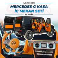 Mercedes G Serisi iç Mekan Dönüşüm Seti