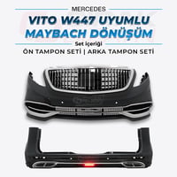 Mercedes W447 Vito Uyumlu Maybach Bodykit - BOYALI  - Siyah dışındaki renkler araç renk koduna göre boyatılıp gönderilir