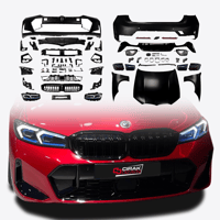 BMW 3 Serisi F30 Uyumlu 2022+ Yükseltme G20 Facelift Bodykit