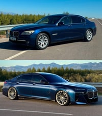 BMW F01 Uyumlu G70 Görünüm Facelift 