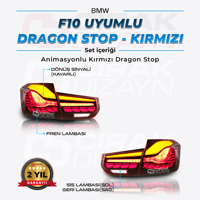 BMW F10 Uyumlu Dragon Led Stop | Kırmızı
