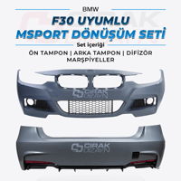 BMW F30 3 Serisi Uyumlu M Sport Bodykit