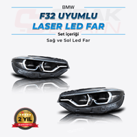BMW F32 Uyumlu Laser Led Far 
