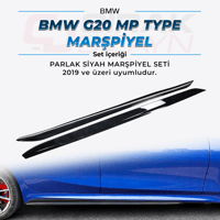 BMW G20 Uyumlu M Performans Tarzı Marşpiyel