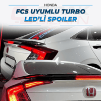 Honda Civic FC5 Uyumlu Turbo Spoiler