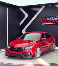 Honda Civic Uyumlu Fc5-Fk7 Type-R Tampon için Kartal Gözü
