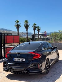 Honda FC5 Uyumlu Omurga Stop - KIRMIZI 