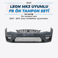 LEON MK3 UYUMLU FR ÖN TAMPON SETİ -SİSLER DAHİL-